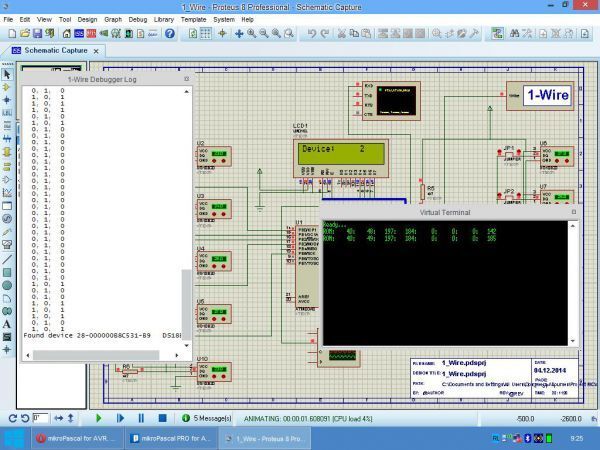 MikroPascal for AVR Урок 6 OneWire Библиотека MikroPascal for AVR Урок 6 OneWire Библиотека
