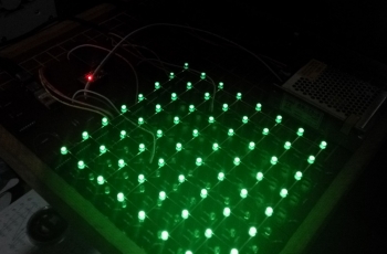 LED Cube 8x8x8 на Arduino с RTC