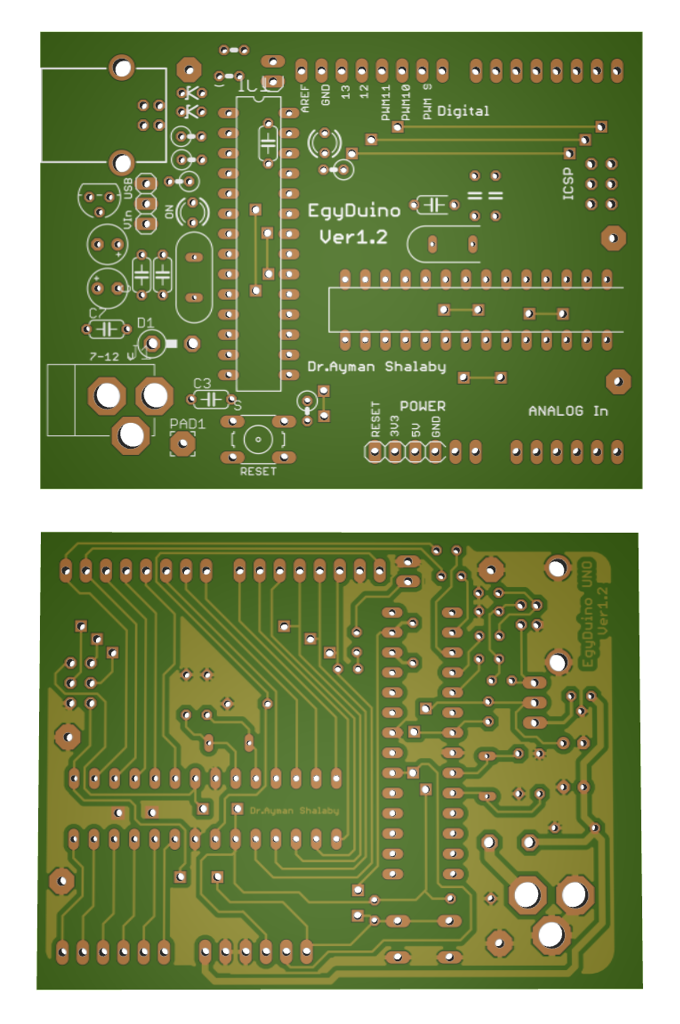 EGYDuino печатная плата EGYDuino печатная плата