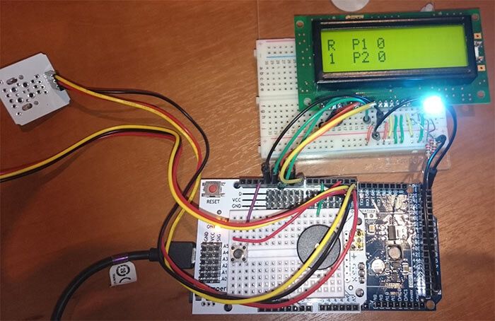 Спортивный счётчик на Arduino