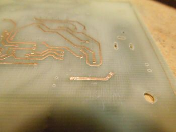 Схема таймера для засветки фоторезиста на ATtiny13