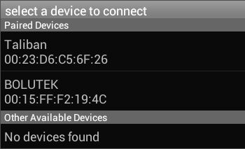 Bluetooth Android Arduino Connection