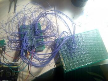 Схема управления светодиодной матрицы на Arduino Схема управления светодиодной матрицы на Arduino