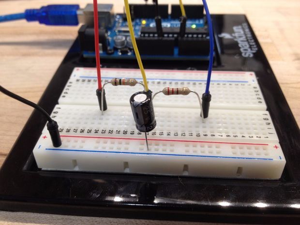 Измерение емкости конденсаторов с помощью Arduino