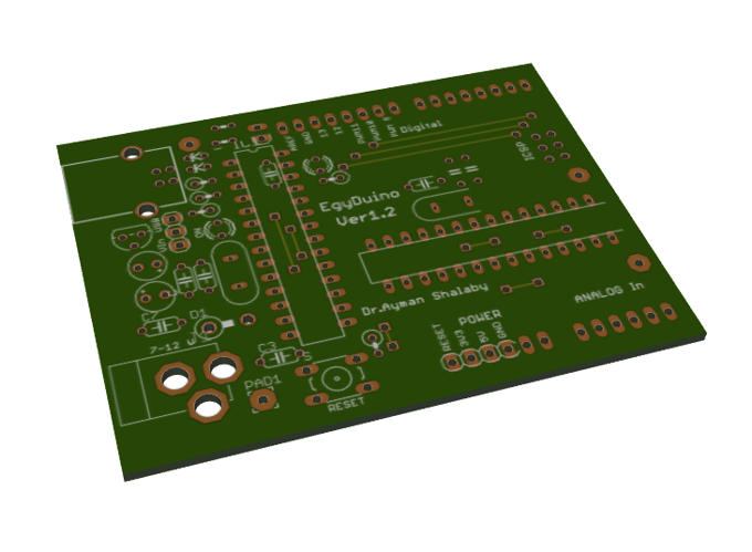 EGYDuino печатная плата EGYDuino печатная плата