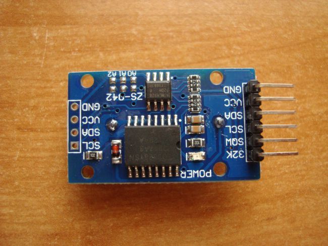 Часы DS3231 на AVR