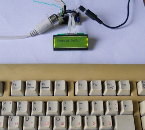 Подключение PS/2 клавиатуры к микроконтроллеру Attiny2313 Подключение PS/2 клавиатуры к микроконтроллеру Attiny2313