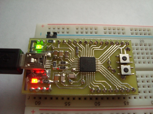 USB Password Keeper на микроконтроллере AT90USB162