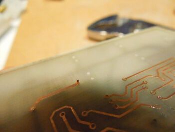 Схема таймера для засветки фоторезиста на ATtiny13