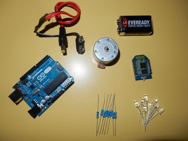 POV дисплей на базе Arduino