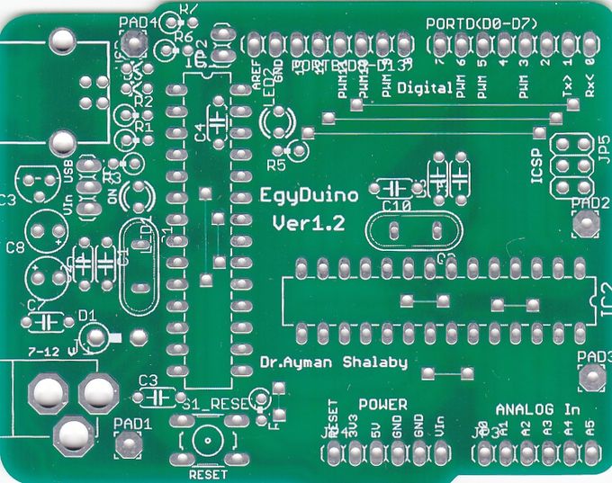 EGYDuino печатная плата EGYDuino печатная плата