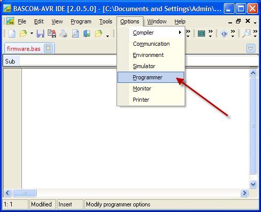 Arduino BASCOM-AVR Programming