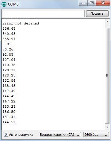 Arduino UNO урок 14 цифровой компас HMC5883L Arduino UNO урок 14 цифровой компас HMC5883L