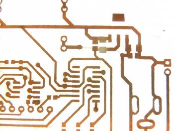 Схема таймера для засветки фоторезиста на ATtiny13