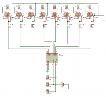 LED Cube 8x8x8 на Arduino с RTC