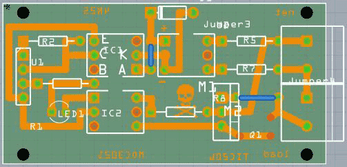 Схема светового диммера управляемого Arduino