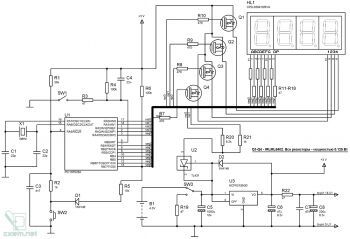 Велокомпьютер на PIC16F628A и LED индикаторе Велокомпьютер на PIC16F628A и LED индикаторе