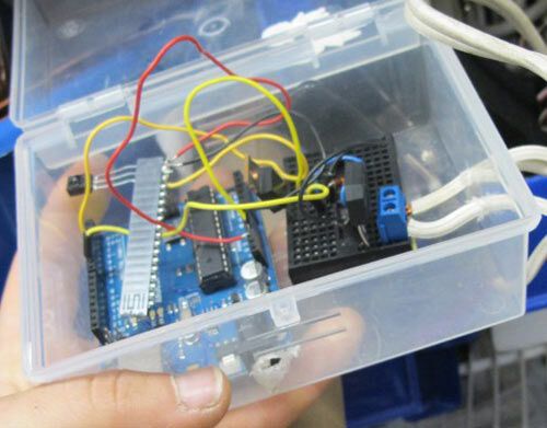Схема диммера на Arduino