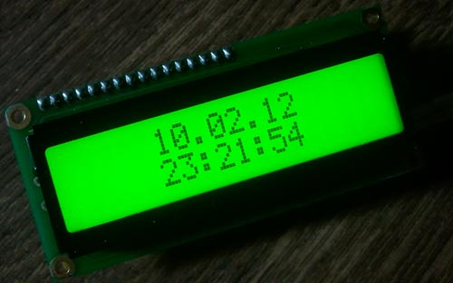 Часы календарь на МК ATTiny2313 и RTC DS1305