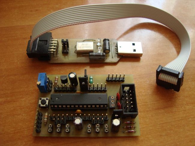 Отладочная плата для микроконтроллеров Atmega Отладочная плата для микроконтроллеров Atmega