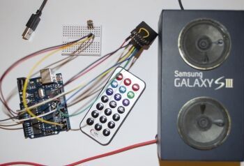 Аудиоплеер на Arduino с дистанционным управлением