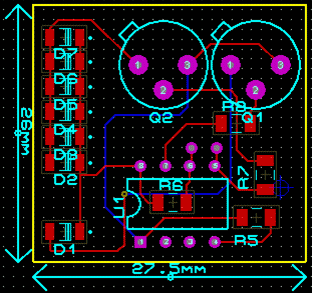 LED светильник с ШИМ и таймером LED светильник с ШИМ и таймером