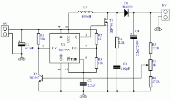 Часы с газоразрядными индикаторами и ATmega8