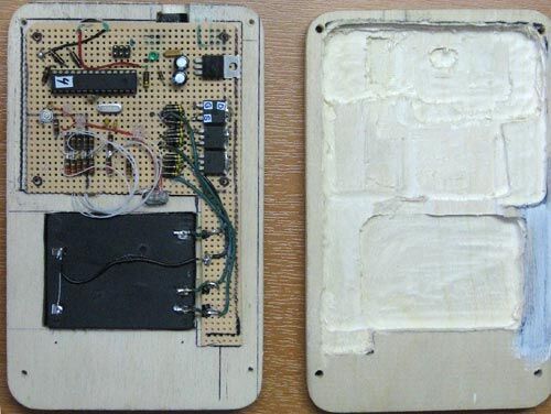Тестер АА аккумуляторов с дисплеем Nokia