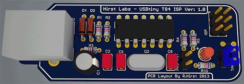 Programmator ATtiny84 USBtiny AVR ISP Programmator ATtiny84 USBtiny AVR ISP
