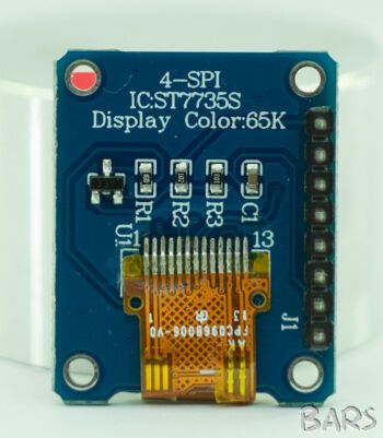 IPS Дисплей 80x160 Точек с Контроллером ST7735