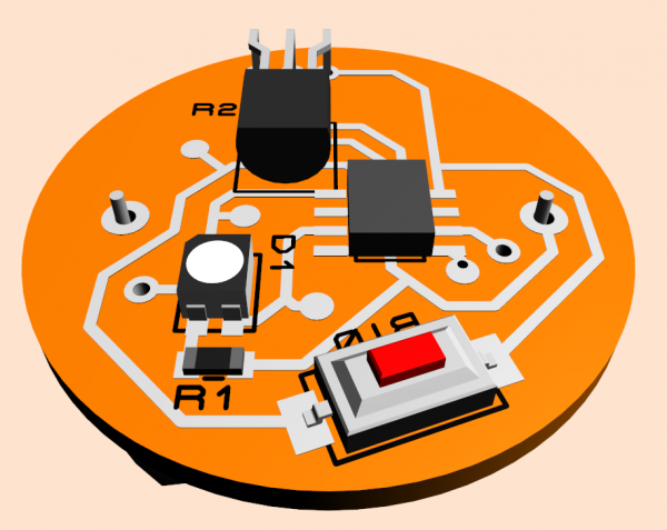 Термометр ATtiny13 DS18B20