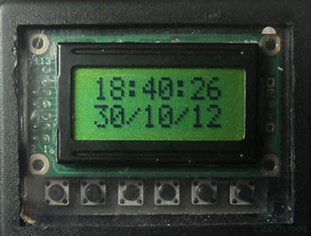 Часы на ATtiny2313, DS1307 и ЖКИ индикаторе Часы на ATtiny2313, DS1307 и ЖКИ индикаторе