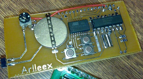 Часы календарь на МК ATTiny2313 и RTC DS1305