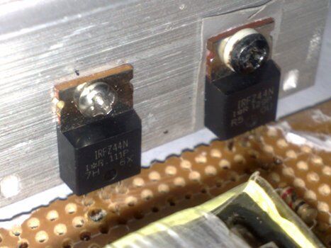 Микросхема IR2153 в схеме преобразователя напряжения
