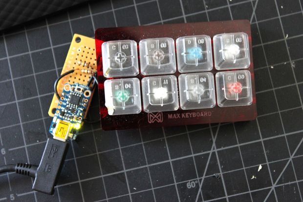 Мини USB Клавиатура на Микроконтроллере Мини USB Клавиатура на Микроконтроллере