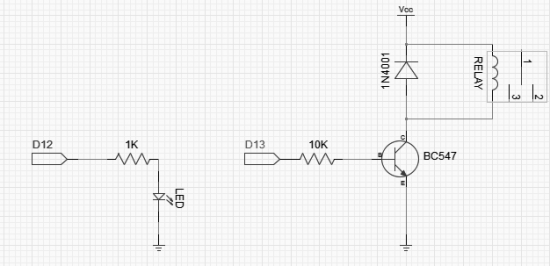 Схема RFID управления доступом с Arduino UNO и EM-18 Схема RFID управления доступом с Arduino UNO и EM-18