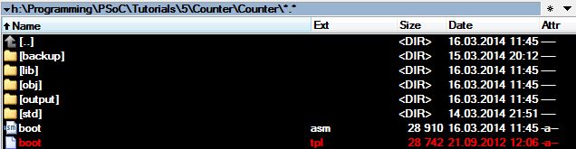 PSoC Таймеры Глобальные прерывания