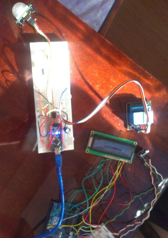 Arduino Датчик Движения Релейный Модуль