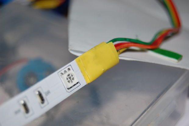 RGB Светодиодная подсветка для пианино
