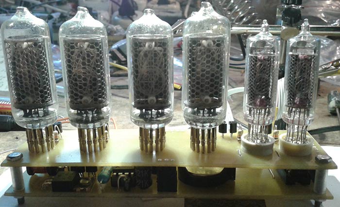 Часы на газоразрядных индикаторах V2.0 Часы на газоразрядных индикаторах V2.0
