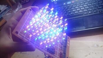 LED Куба С Контролем Яркости LED Куба С Контролем Яркости