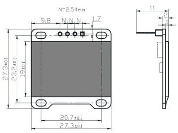 OLED i2c дисплей 128х64 пикселя OLED i2c дисплей 128х64 пикселя