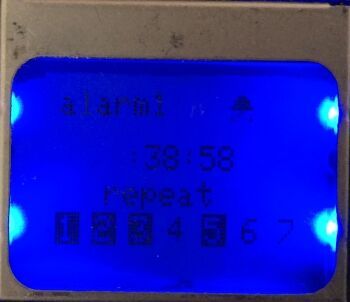 Схема подключения будильника Arduino Nokia 5110