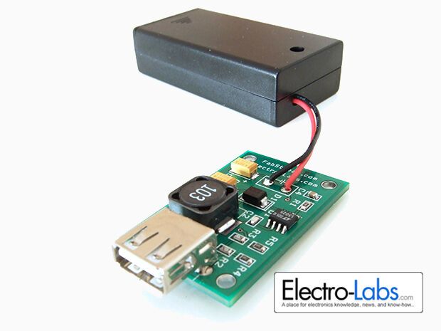 Походное USB Зарядное Устройство на LT1302-5