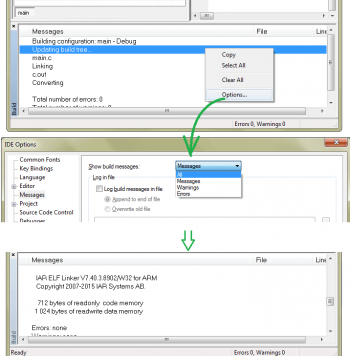 Настройка IAR для STM32 CORTEX M0