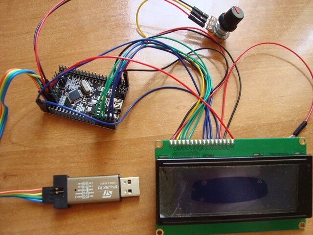STM32 HD44780 LCD Display