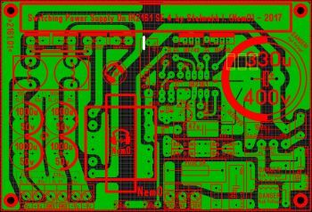 Схема импульсного источника питания на основе IR2161 Схема импульсного источника питания на основе IR2161