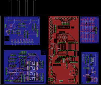 Набор для разработки на основе микроконтроллера PIC18F4520 Набор для разработки на основе микроконтроллера PIC18F4520