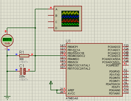 Урок по PWM для микроконтроллера AVR