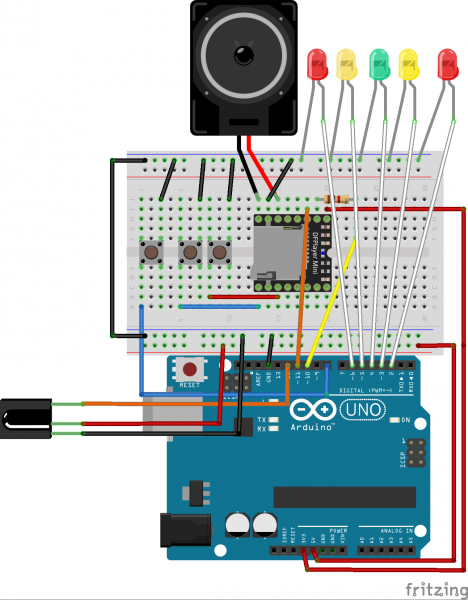 Voloshbnoe Korobochka na Arduino